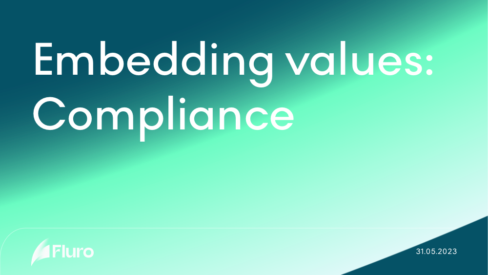 Embedding values: Compliance